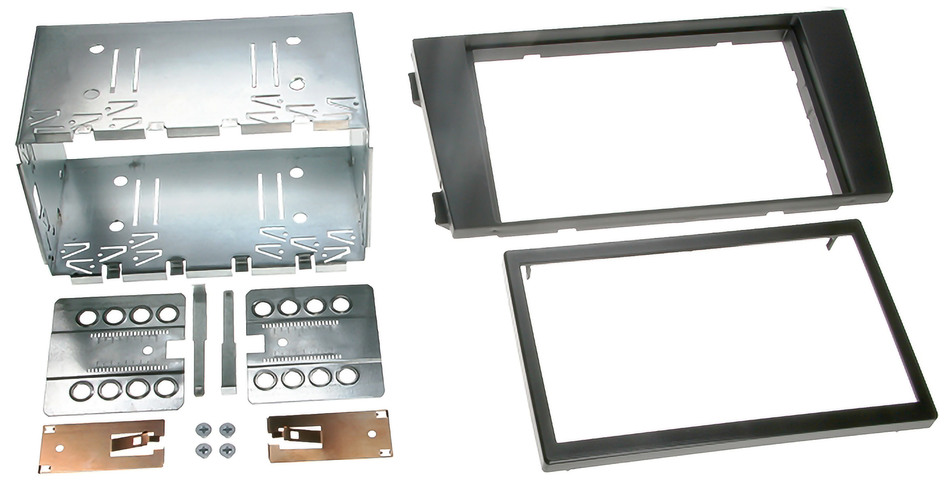 Alternativ bild 0 för Monteringsram Dubbel din Audi A6 2001-2005