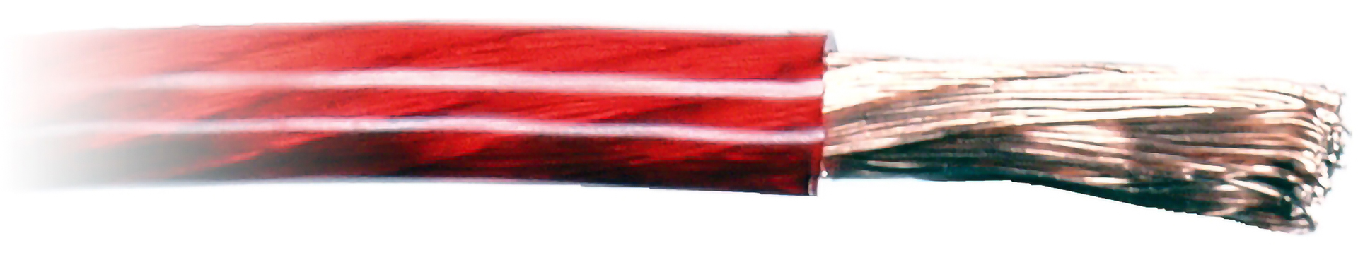 6mm2 strömkabel Röd ACV