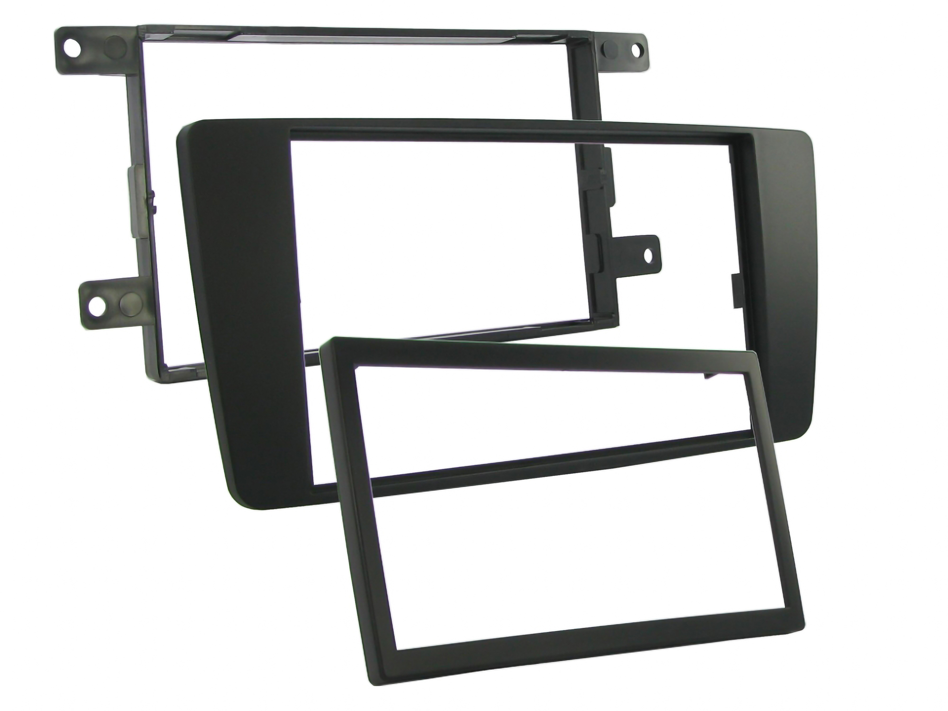 Alternativ bild 0 för Monteringsram för dubbeldin-stereo till Skoda