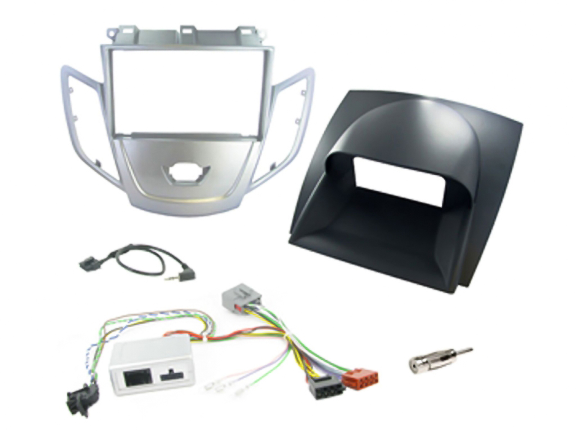 Alternativ bild 0 för Installationskit Ford Fiesta 08-10, Silver, Grå