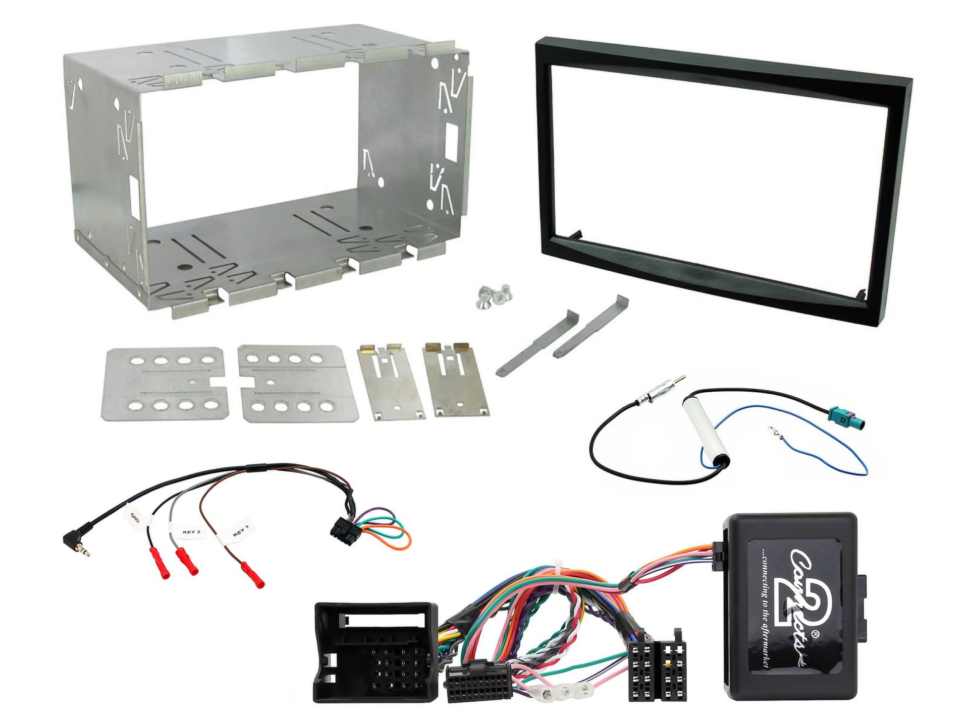 Installationskit Peugeot 207/307 06> med OEM parkeringssensor ljud