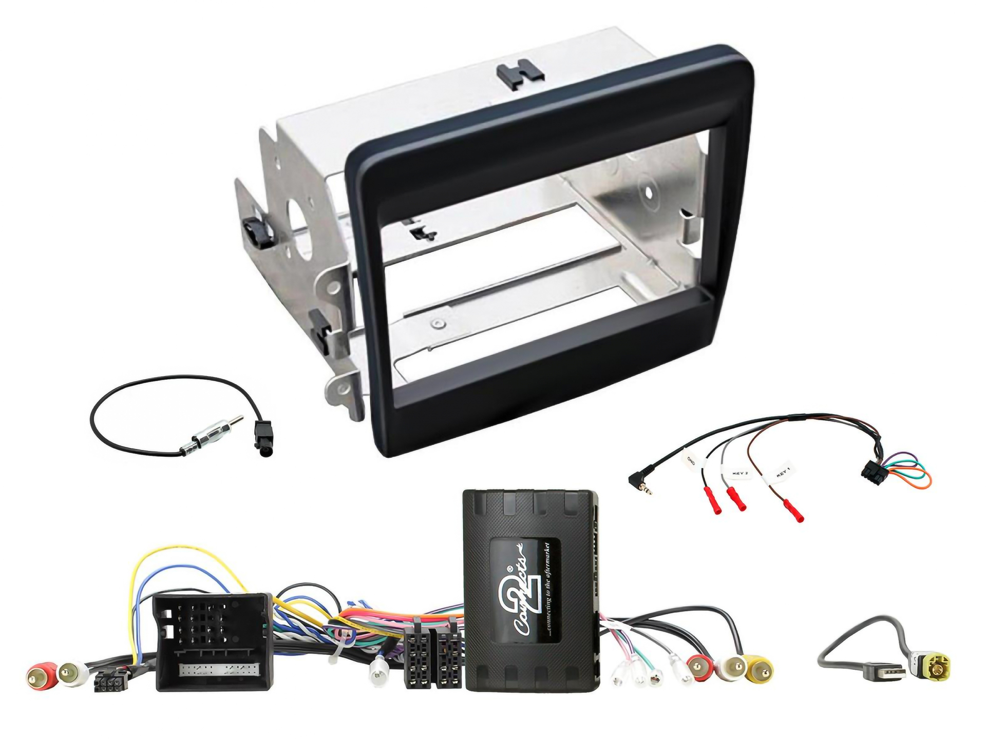 Alternativ bild 0 för Installationskit Porsche 911 passivt med infoadapter 2011-2016 Dubbeld