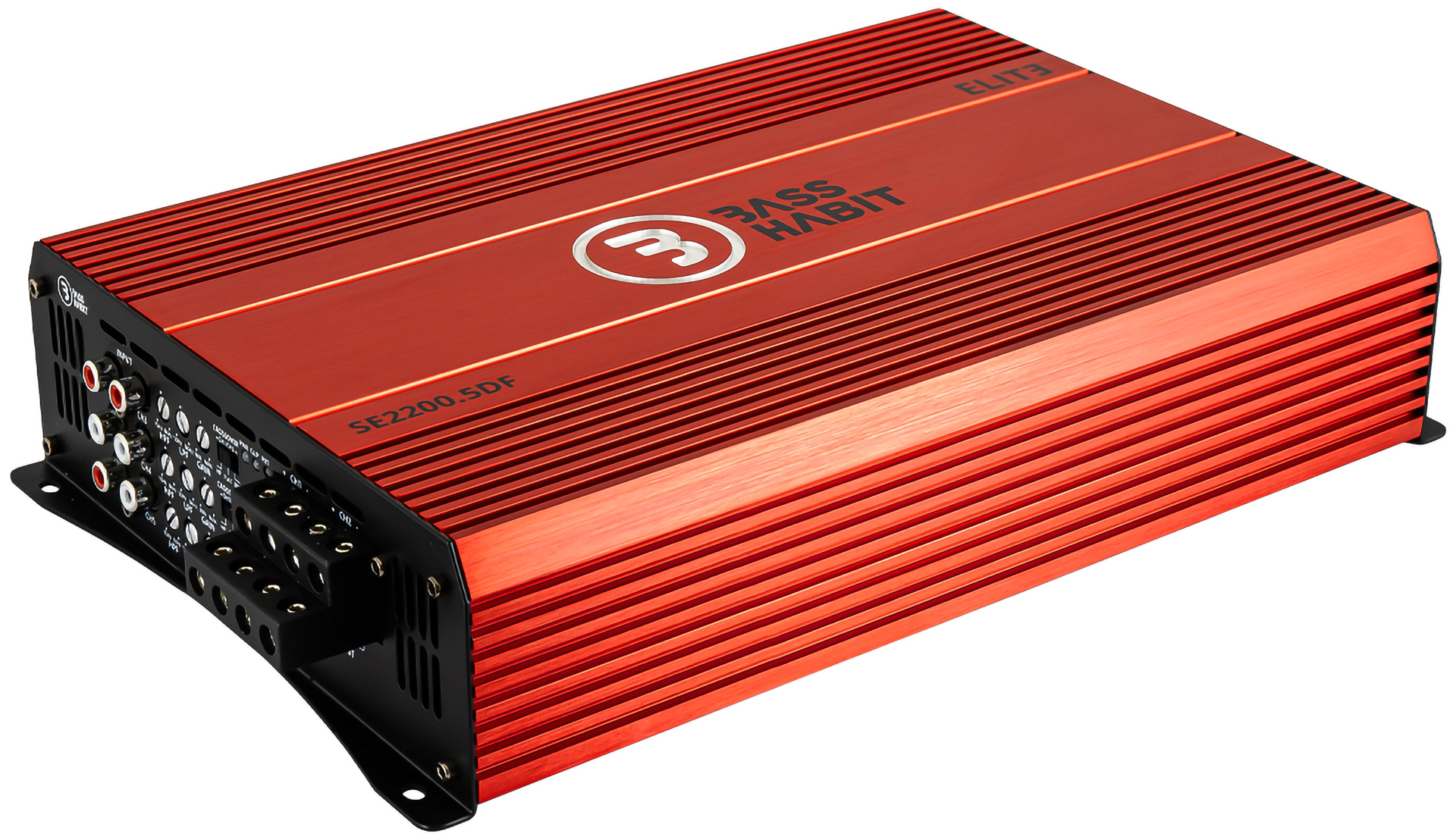 Bass Habit SPL ELITE 2200.5DF, femkanalssteg